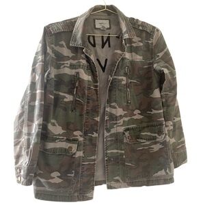 Forever 21 “Tender Loving” Camo Jacket
